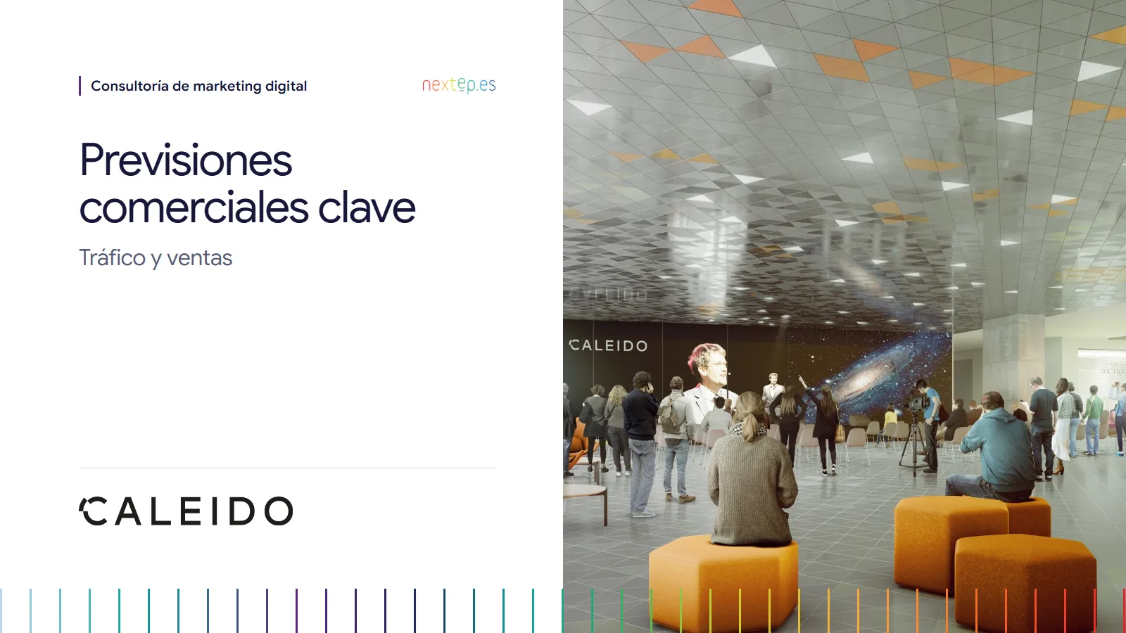 Espacio Caleido: portada de las previsiones comerciales clave