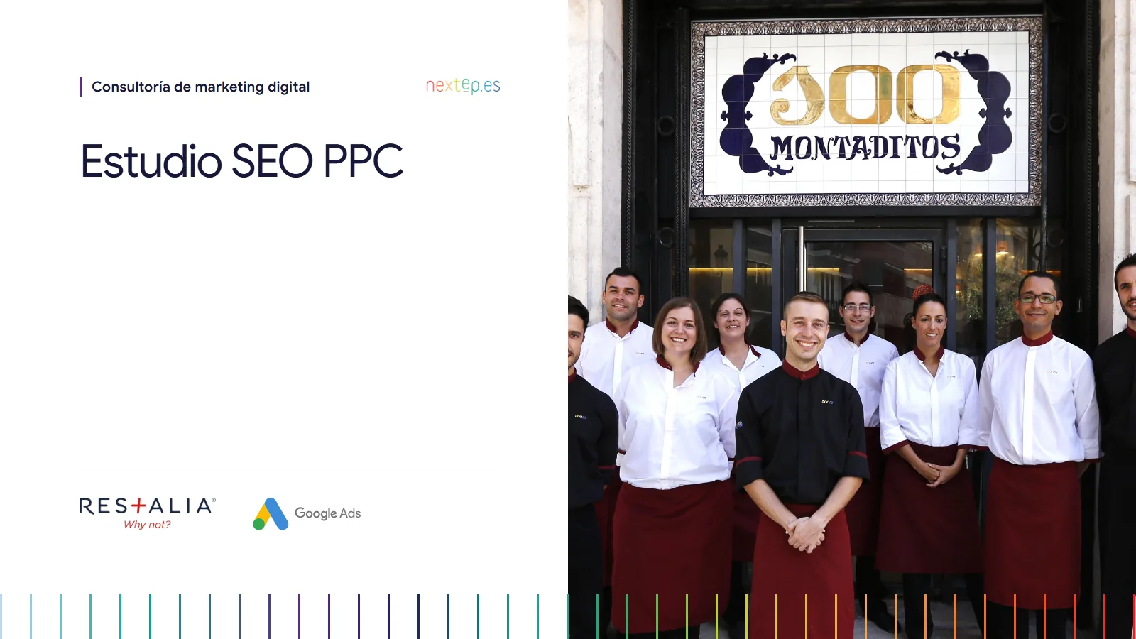 Restalia: portada del estudio SEO PPC