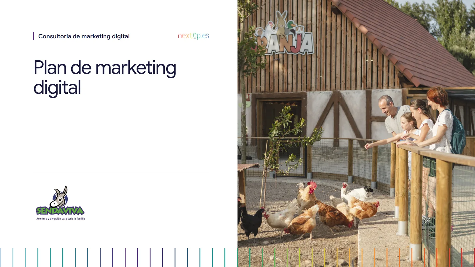 Sendaviva: portada del plan de marketing digital