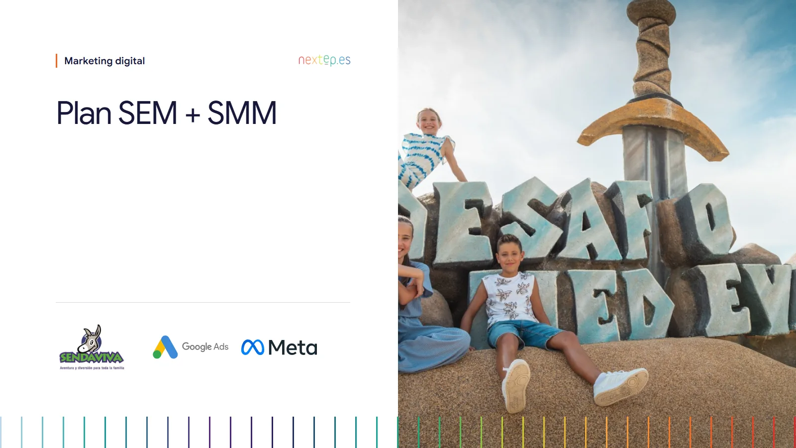 Sendaviva: portada del plan SEM + SMM
