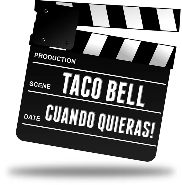 Taco Bell España: creatividad de la claqueta de Taco Bell