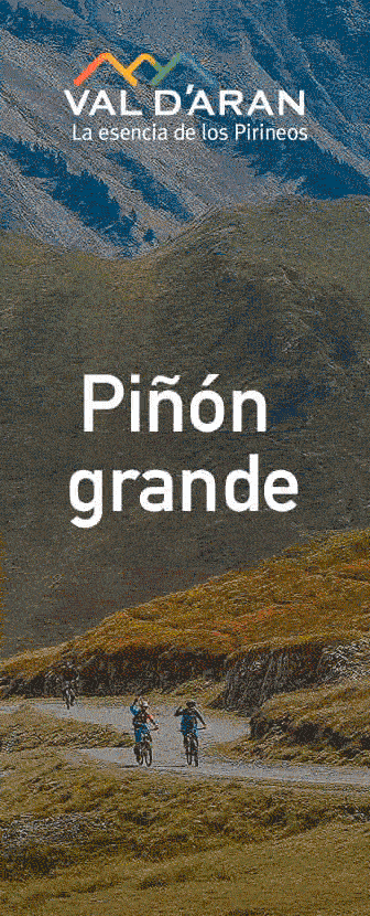 Val d'Aran: anuncio vertical de la campaña de cicloturismo