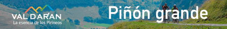 Val d'Aran: banner de la campaña de cicloturismo